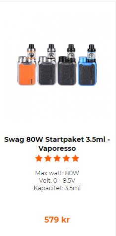 swag vaporesso vape startkit